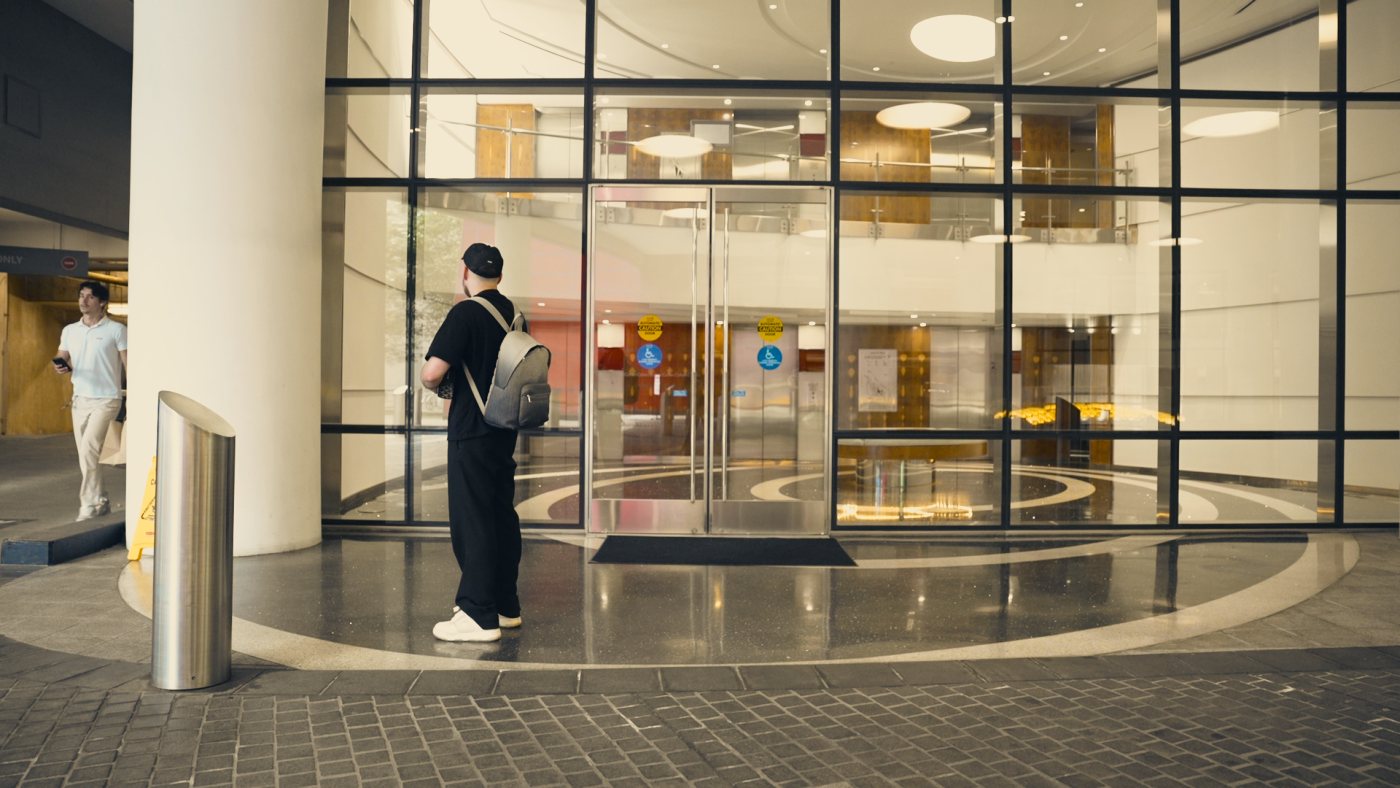 Office lobby, C0025, graded with Warm