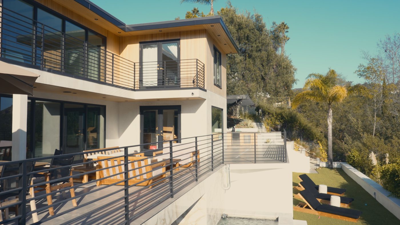 The house, C0145, graded with Outdoor