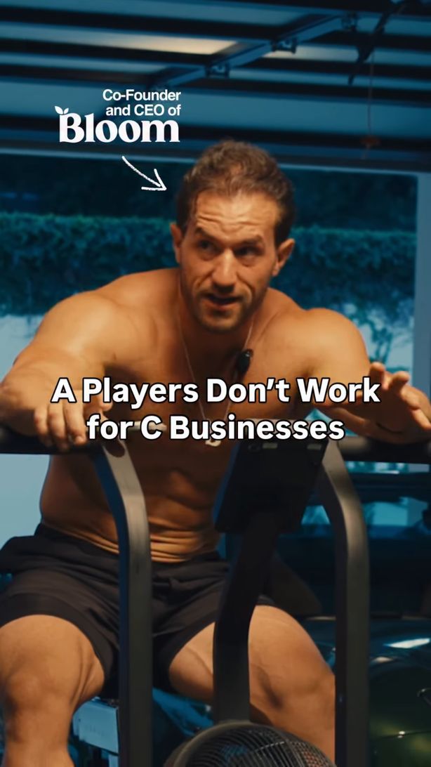Greg LaV reel: outlined hook "A Players Don't Work for C Businesses"